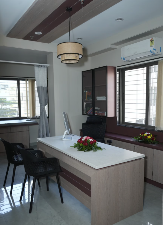 Second consultation cabin at New Life Hospital